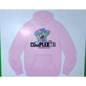 GIRLS DON’T CRY VERDY COMPLEXCON HOODIE PINK HOODIE SZ MEDIUM